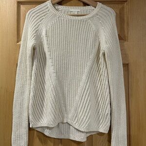 H&M Women's Ivory Knit Sweater